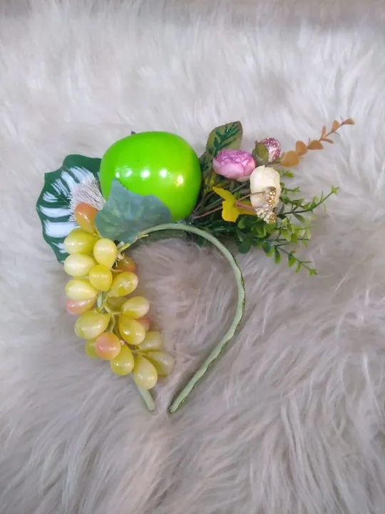 Tiara de flores para cabelo para carnaval - Foto 3