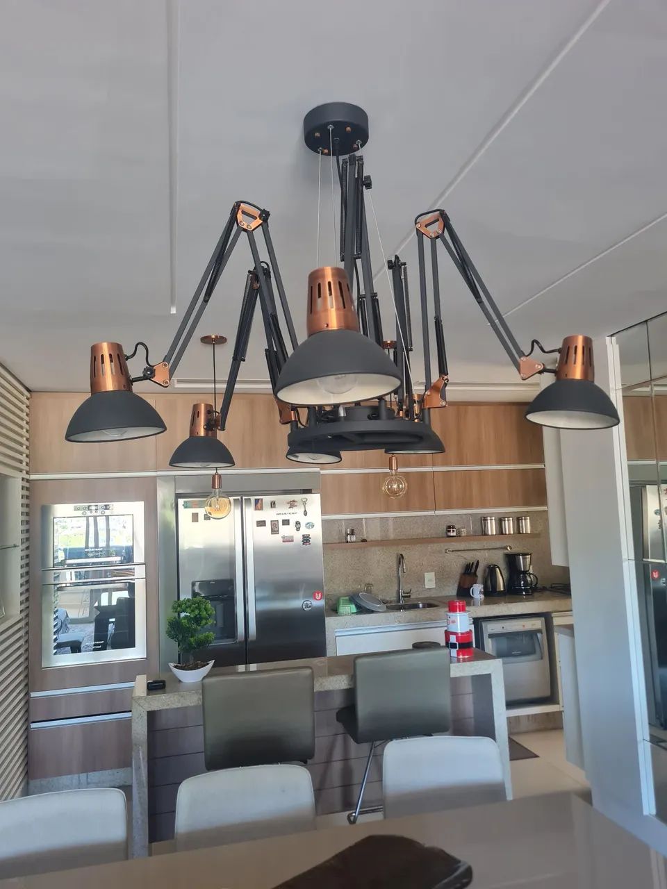 Lustre spider 6 braços - Foto 3