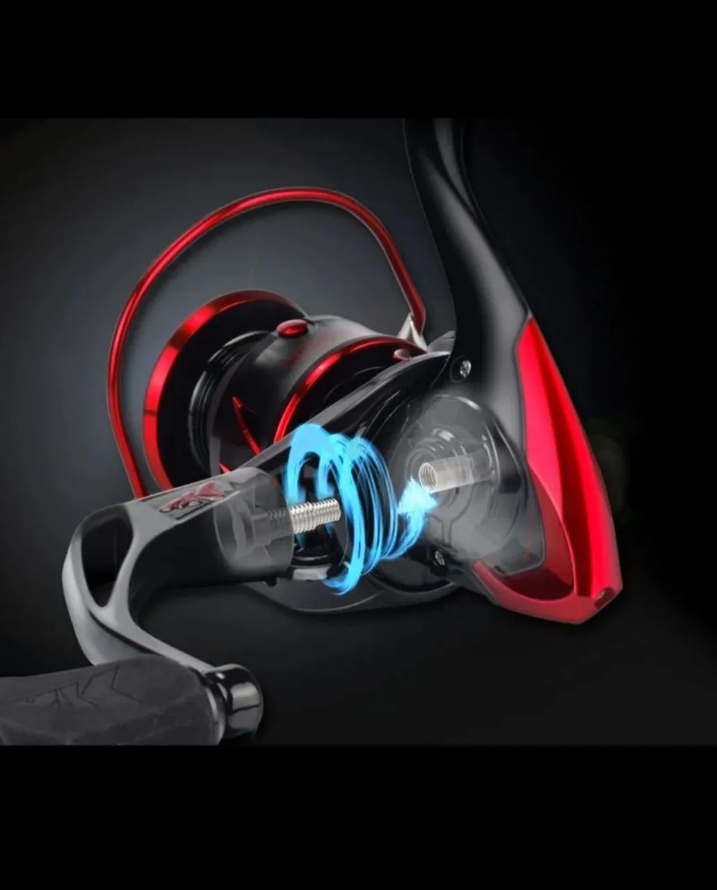 Molinete Kastking Sharky III 1000-NOVO - Foto 5