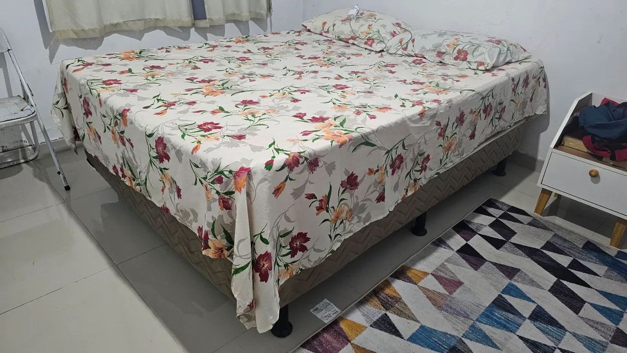 Cama Box de Casal com Colchão em Promoção! - Foto 3