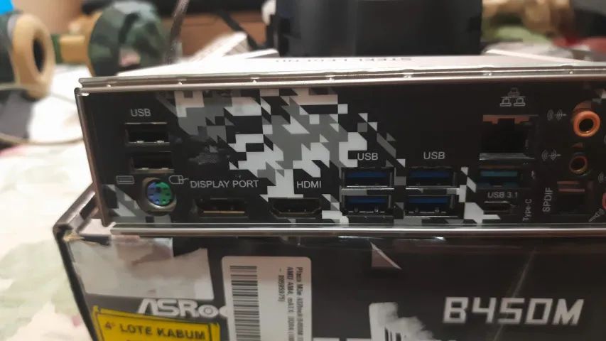 Kit placa mãe e Ryzen 5 5600  - Foto 4