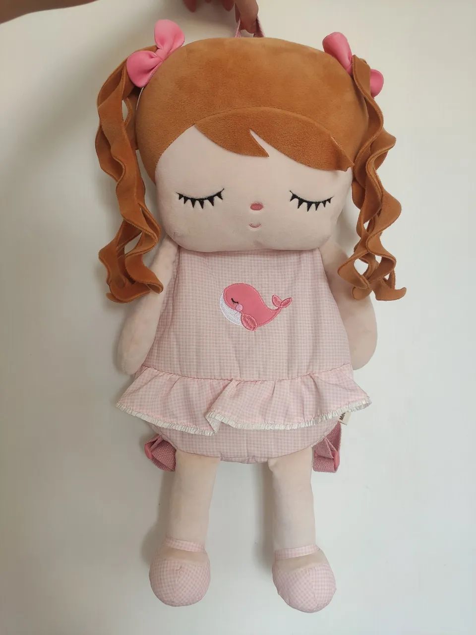 BONECA METTO MOCHILA ORIGINAL 
