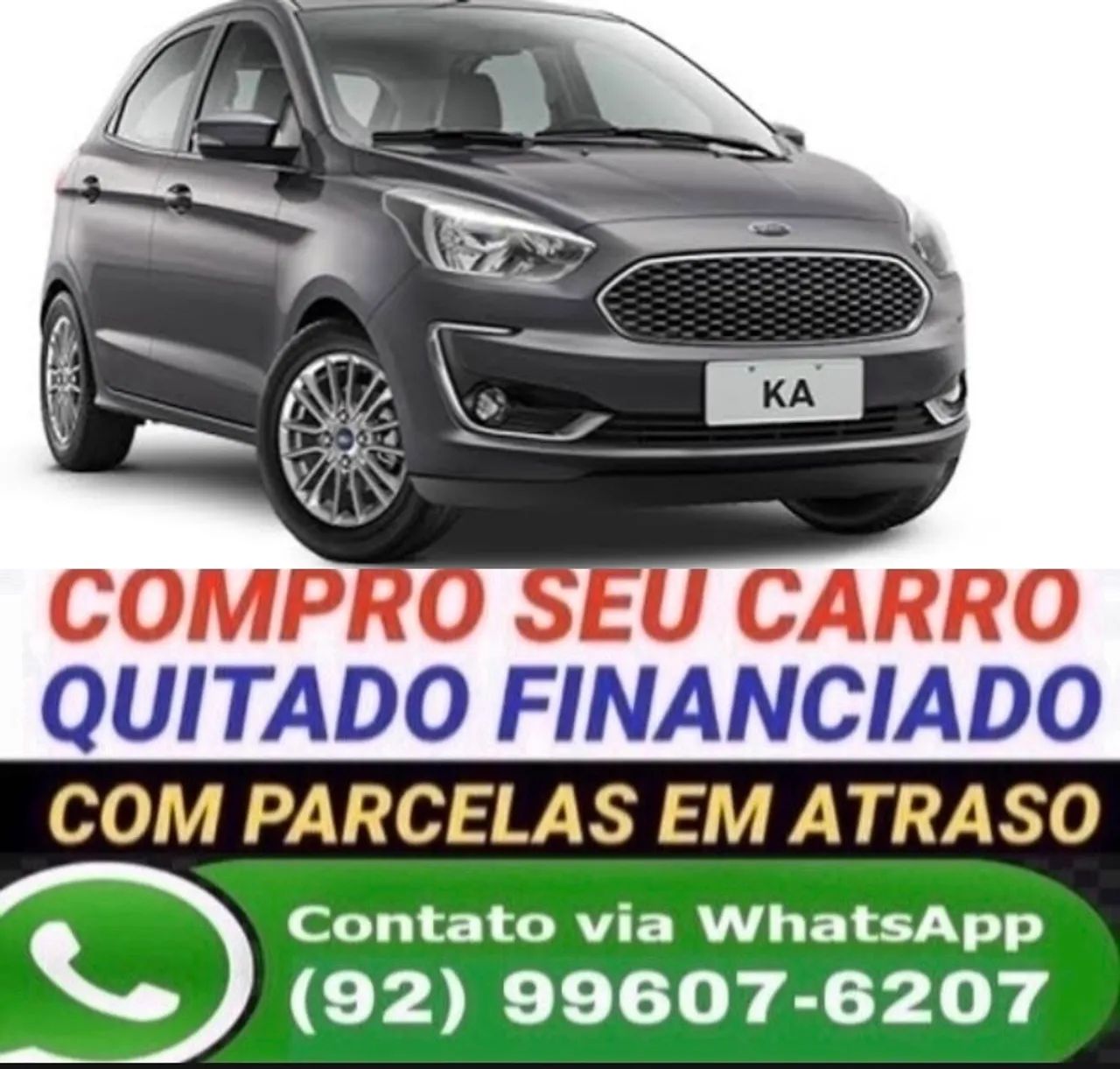 Já financiado quitado compramos carros 