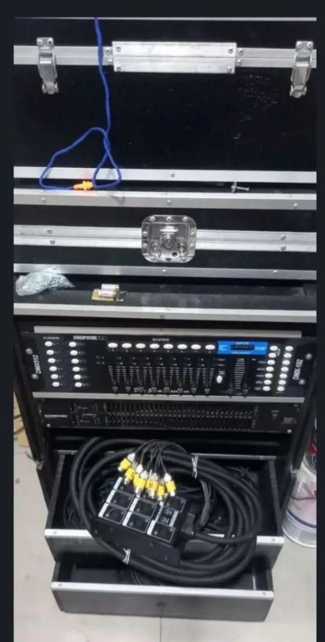 Som e iluminação profissional completo 