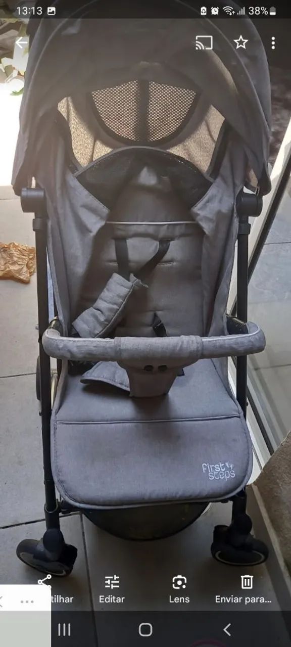 Carrinho de bebê usado - Foto 4