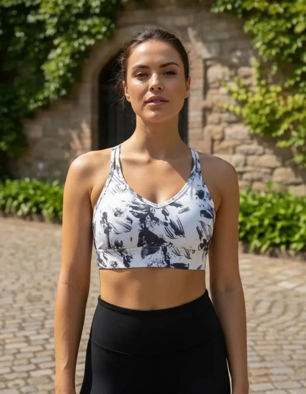 top estampado shein