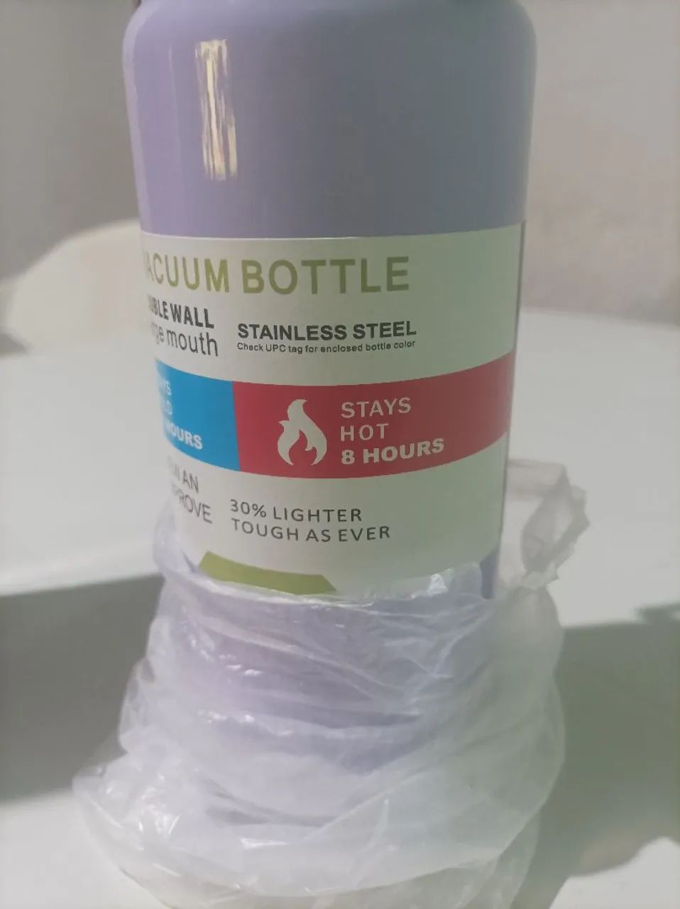 Garrafa Térmica de Aço Inoxidável - 600 ml