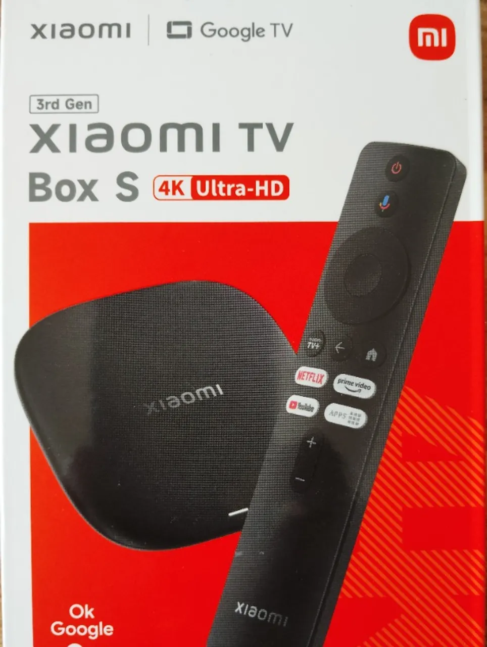 Xiaomi Mi Box S 3a geração