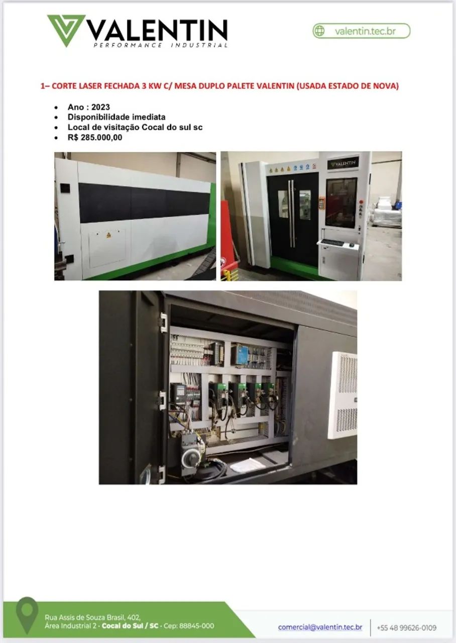 MAQUINA LASER USADA, EM ÓTIMO ESTADO DE USO! - Foto 2