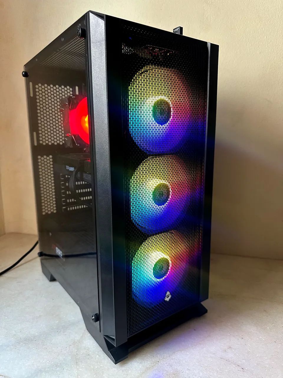 高性能ゲーミングPC RYZEN5 5600 RTX 2060 Pc gamer Ryzen 5 5600 + RTX 2060 Super 8gb + 16gb ram RGB - New