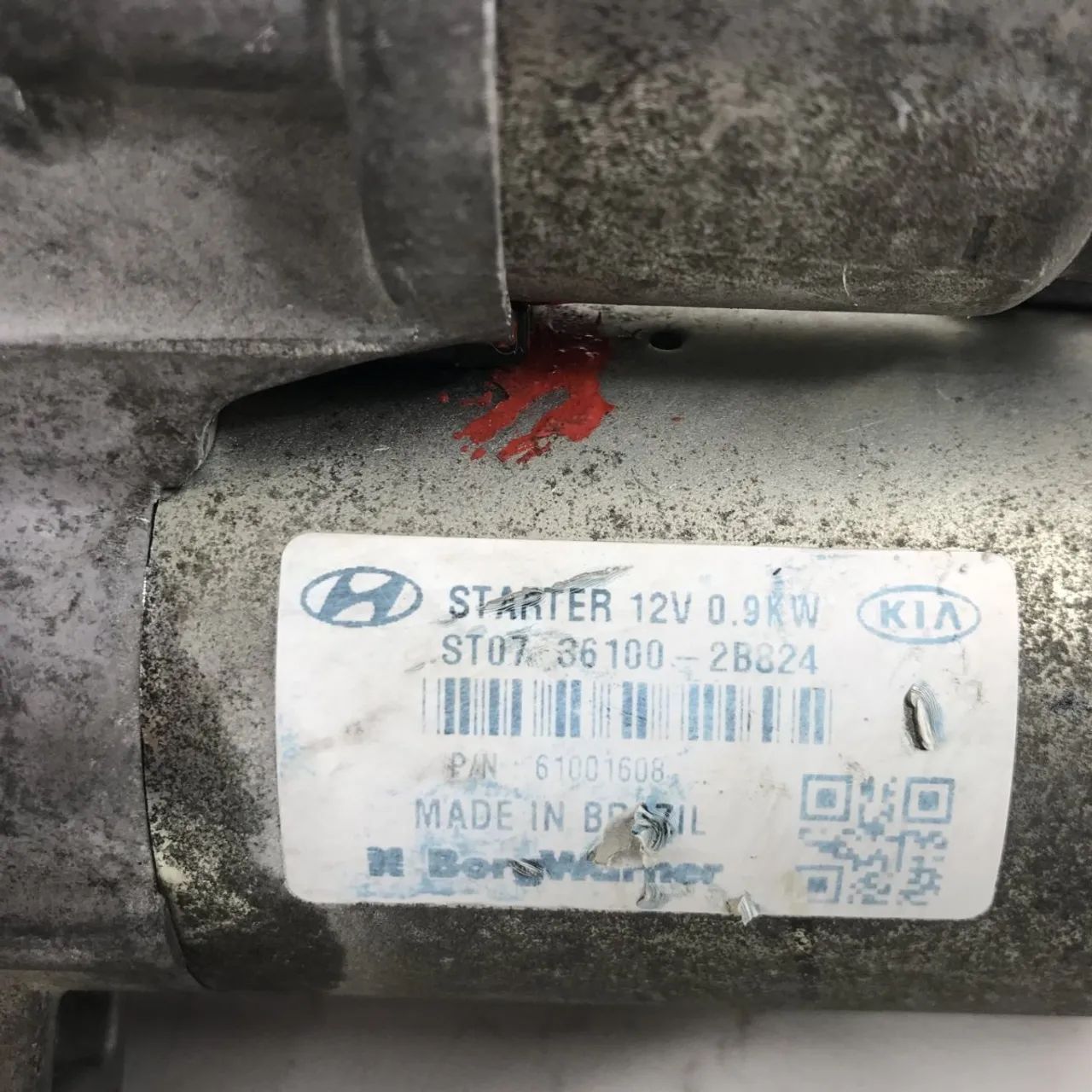 Motor Arranque Hyundai Hb20 1.6 2016 17 18 19 2020 2021 - Foto 5