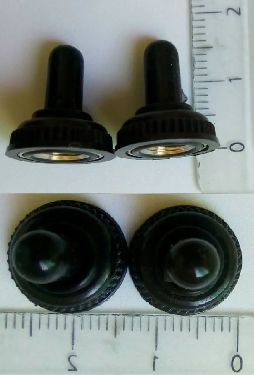 Tampas Protetoras de Borracha para Interruptores - Foto 4