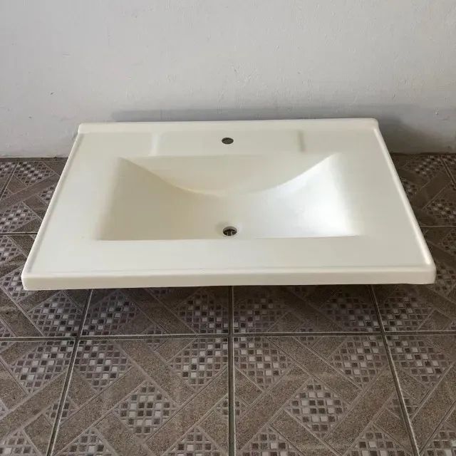 Pia em Mármore Sintético para Banheiro ou Cozinha