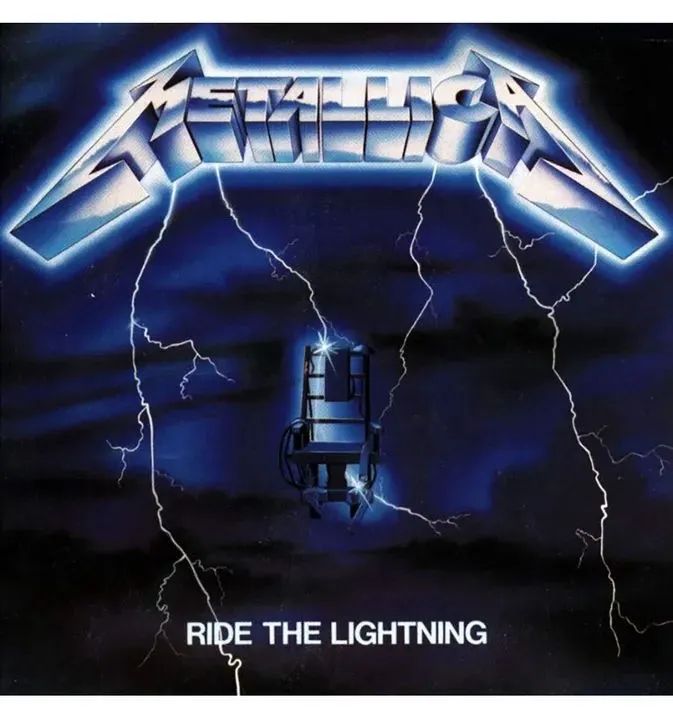 激レア llica レコード Ride The Lightning LP Metallica - Ride The