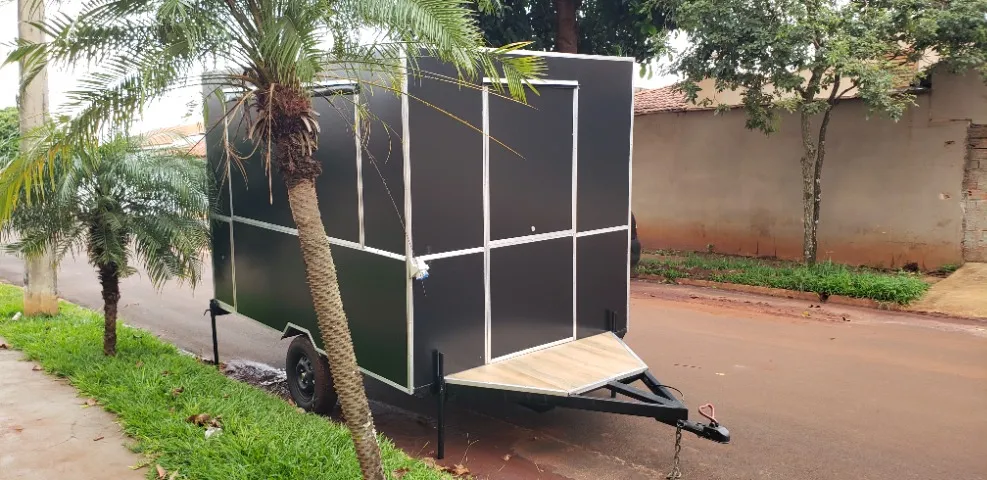 Trailer Food 3x2m Pronto Para Trabalhar