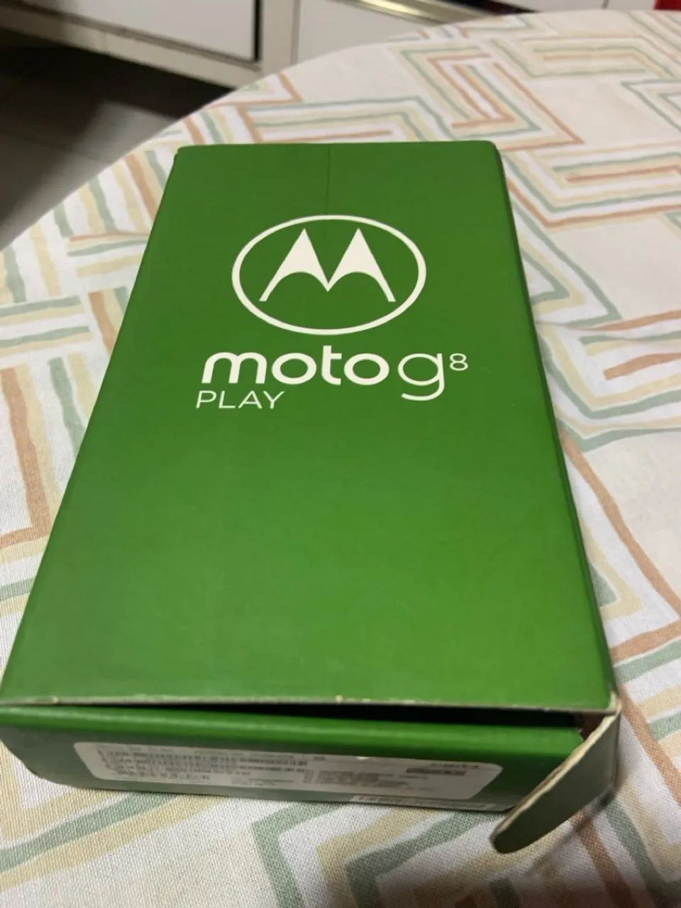 Caixa do Moto G8 Play - Foto 2