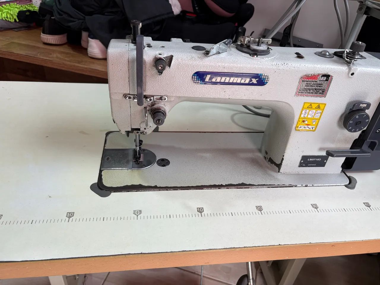 Máquina de costura lanmax trans.triplo  - Foto 5