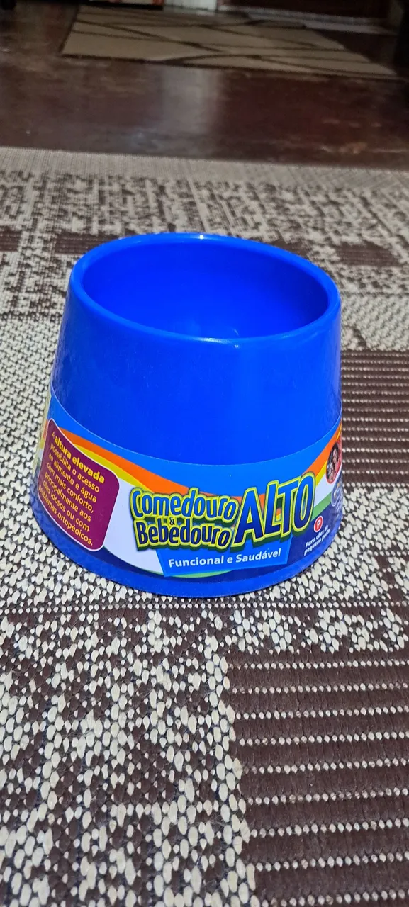 Comedouro/Bebedouro Alto - Funcional e Saudável