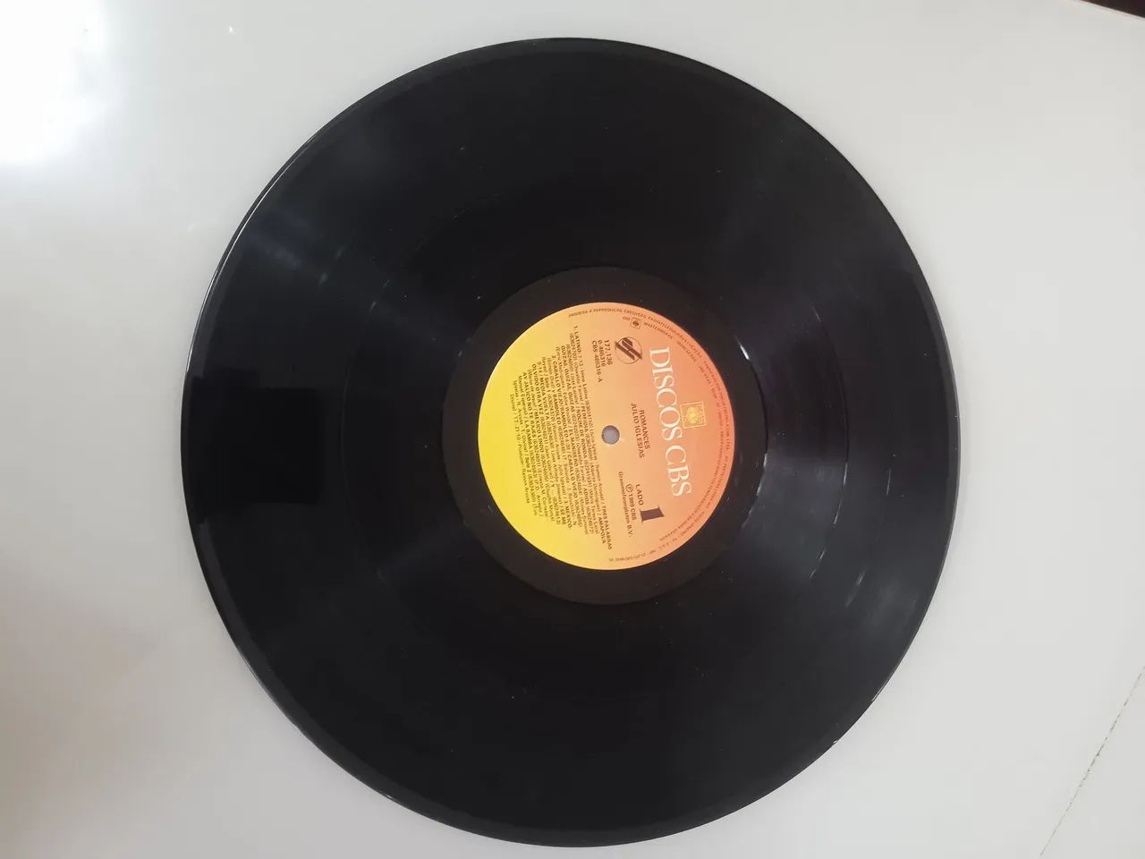 Disco de Vinil Julio Iglesias - Romances - Foto 4
