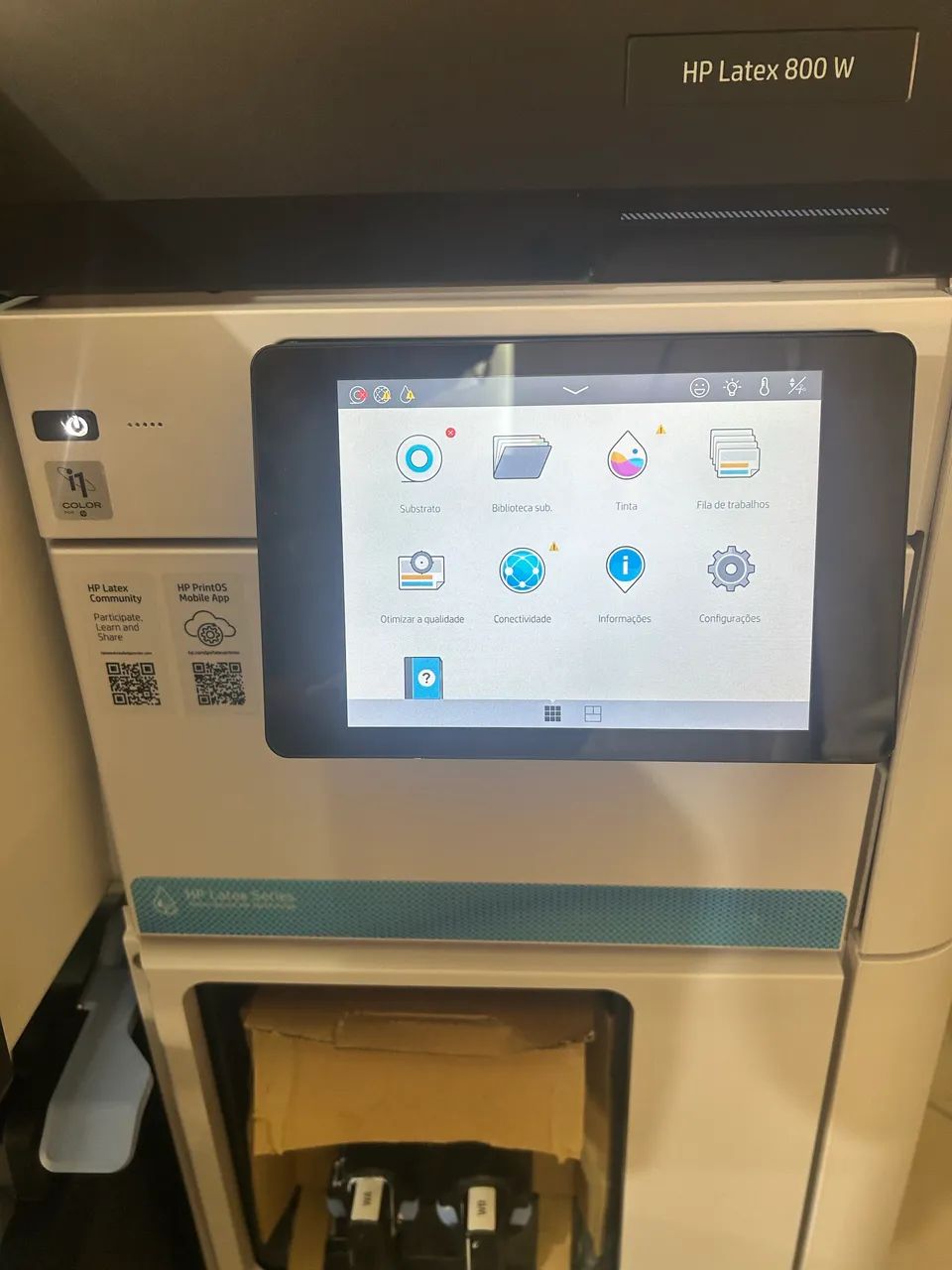 Impressora Plotter HP Látex 800w  - Foto 5