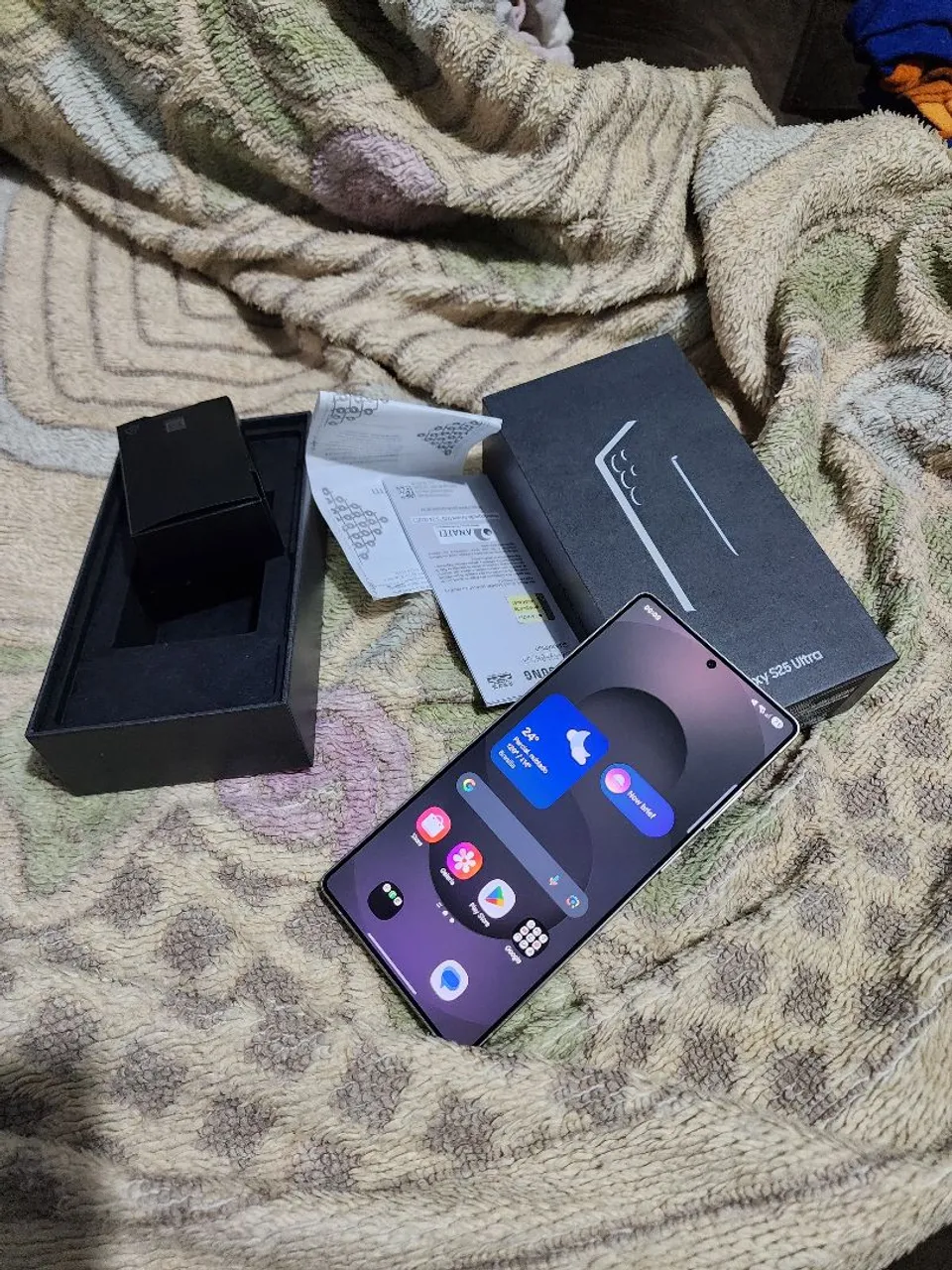 Galaxy s25 ultra 256GB 12GB Ram VENDAS E TROCAS completo com caixa e nota fiscal