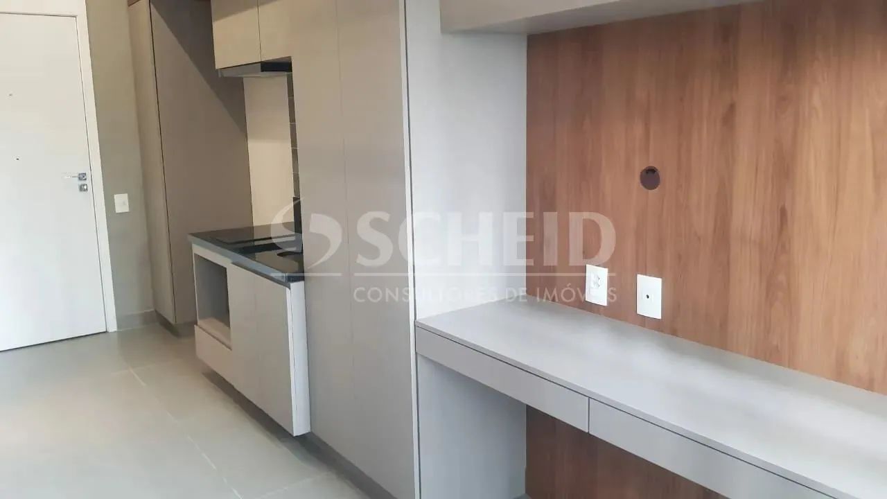 Studio Novo para Locação no Brooklin com 24,92m², a meia quadra do Metrô, Condomínio Haus 