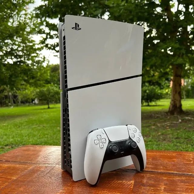 PS5 Slim Digital 1TB SSD Completo Com Controle Original e Caixa - Foto 2