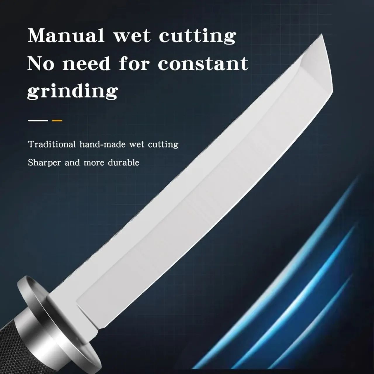 Faca wakisashi inox - Foto 4