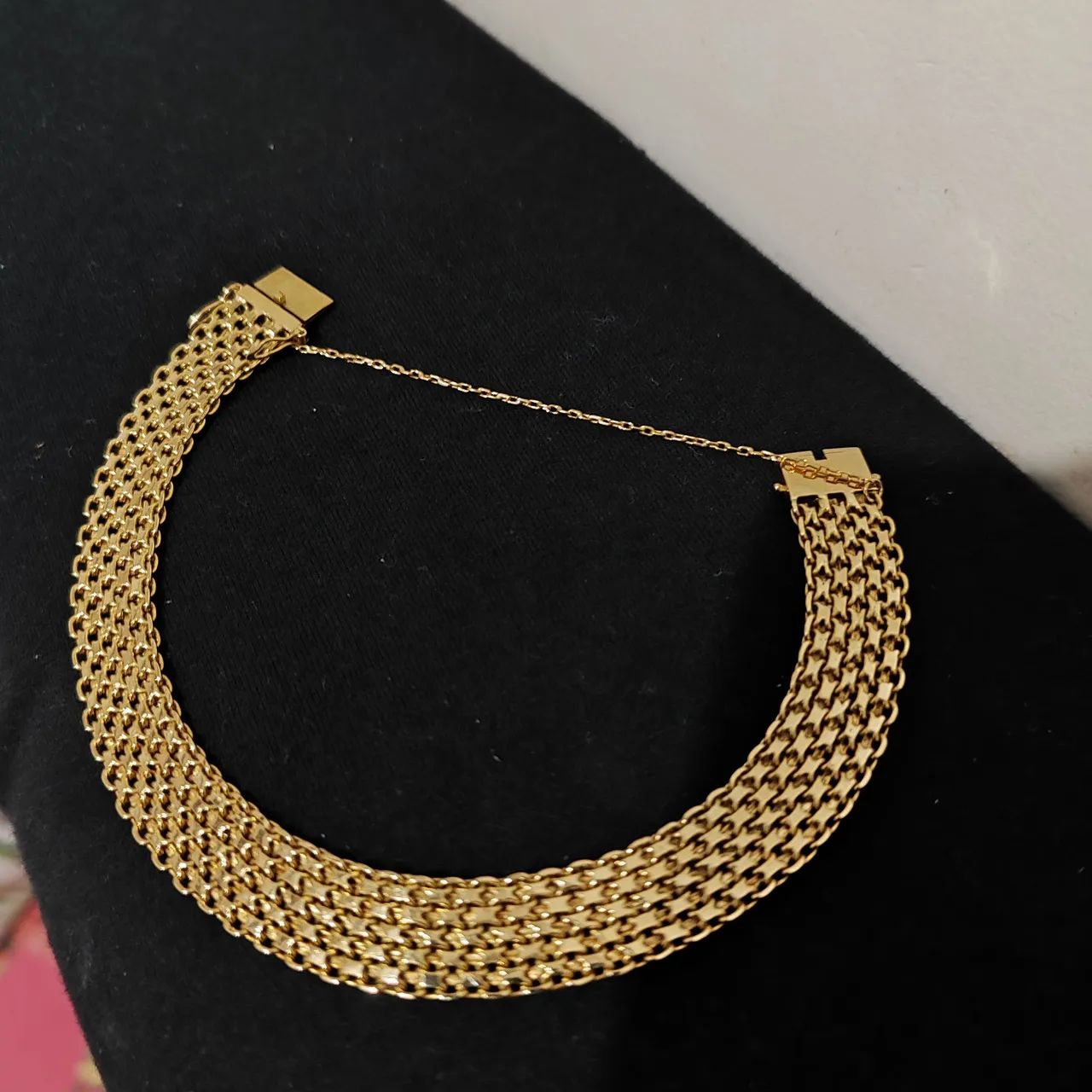Pulseira de ouro 28,6 gramas 