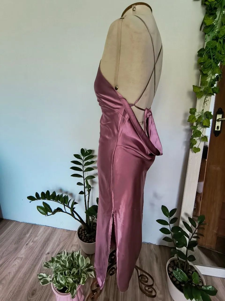 Vestido de seda Tam M  - Foto 3