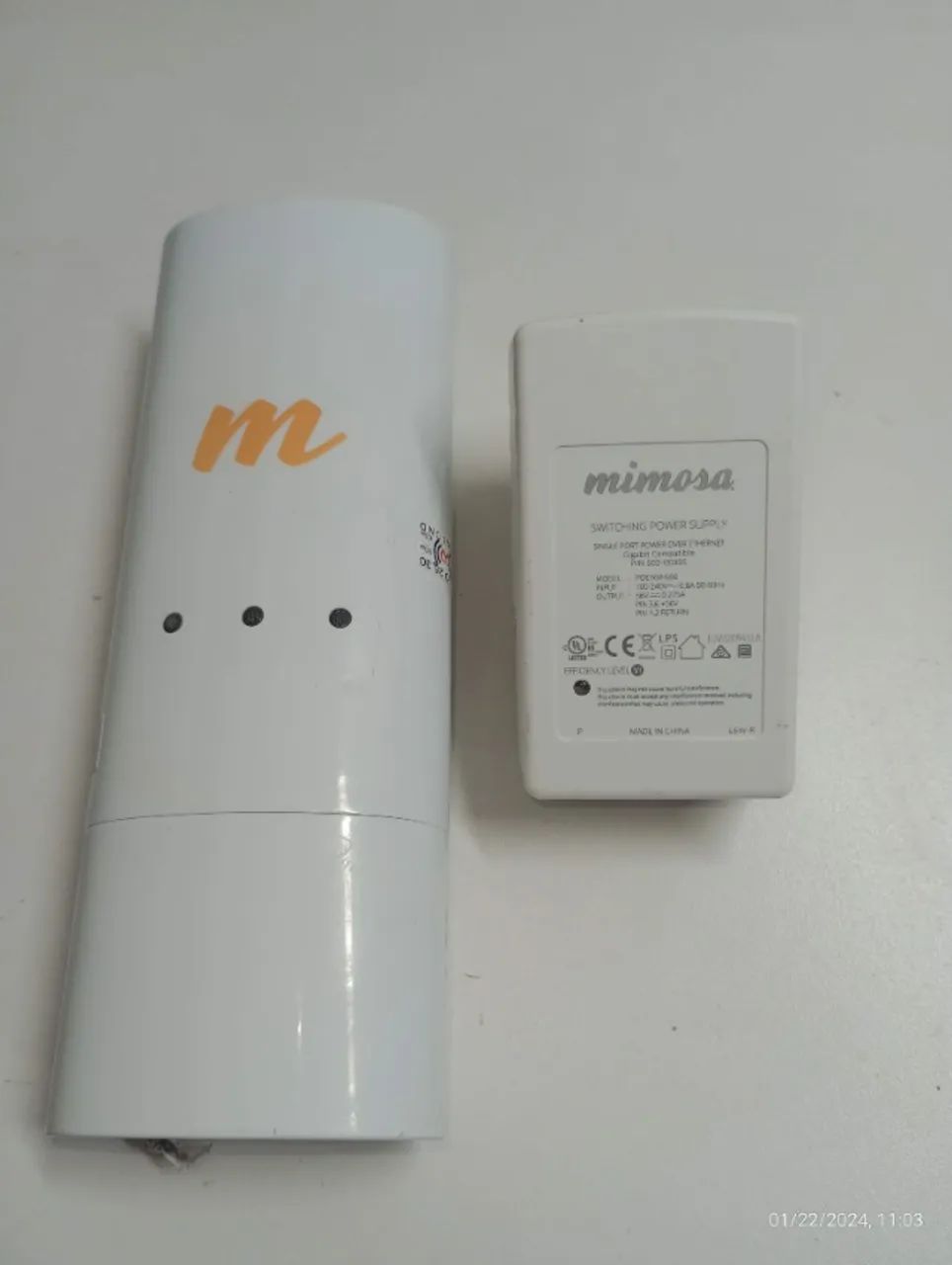 1 Mimosa C5c Usada + 1 fonte Poe Original