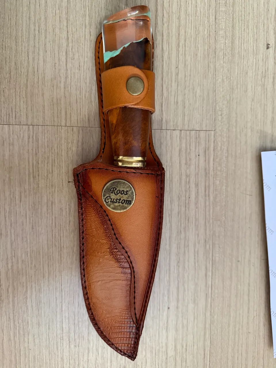 Faca Sanmai mini nova e impecavel - Foto 2