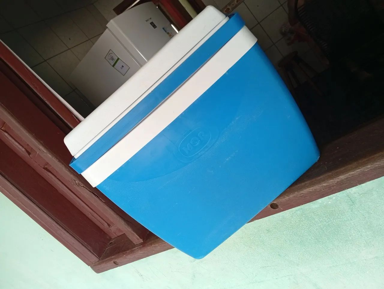 Caixa Térmica Mor 34 Litros para Bebidas Azul - Foto 2