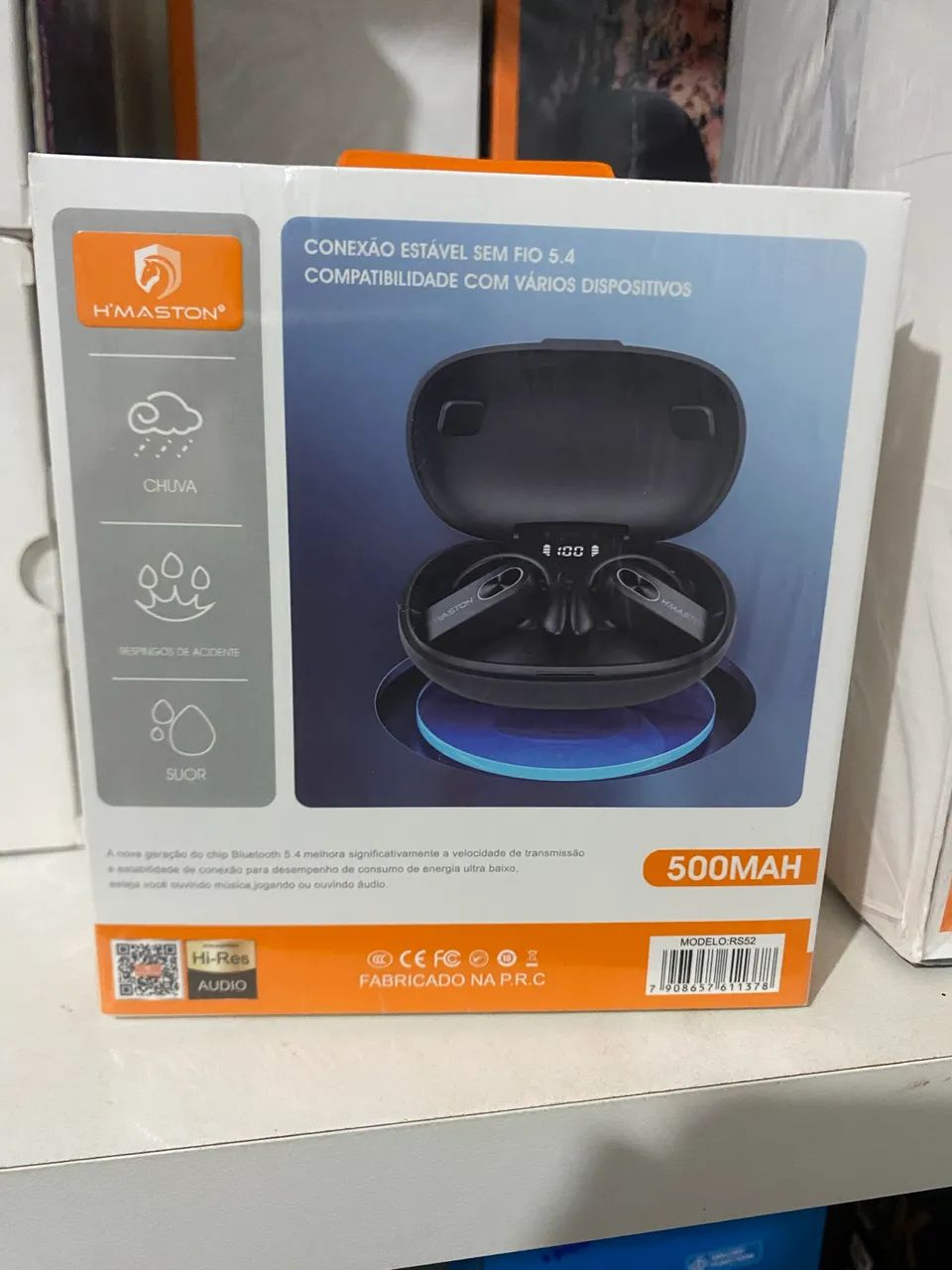 Fone de ouvido via Bluetooth hmaston  - Foto 3