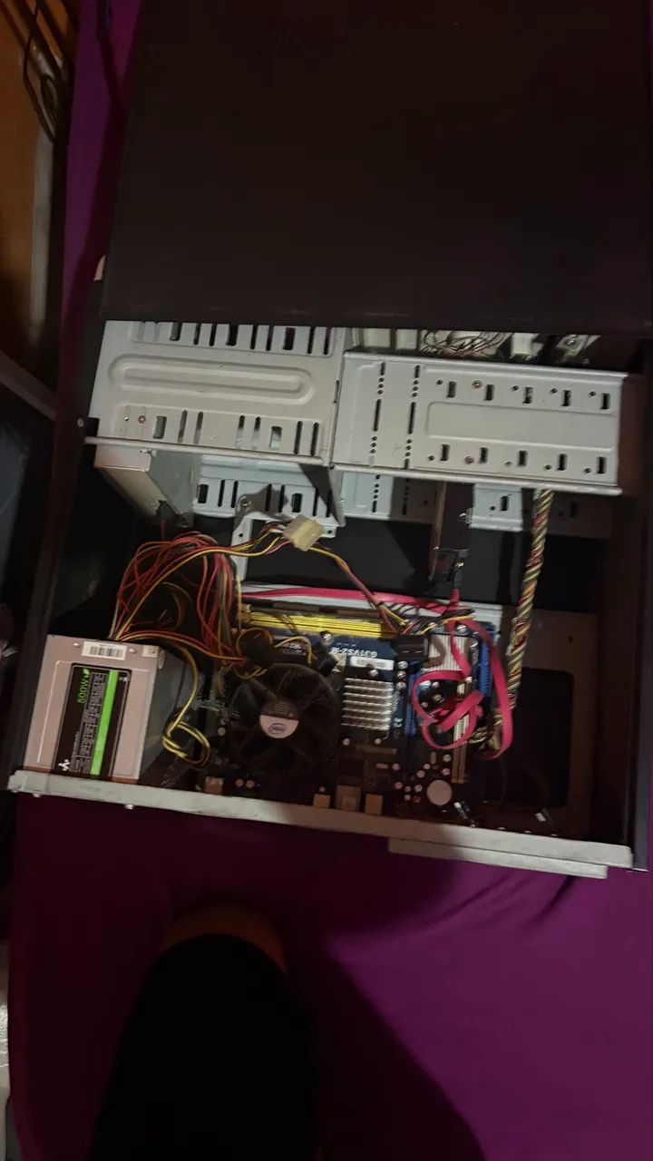 Cpu antiga com fonte de 500 w - Foto 4