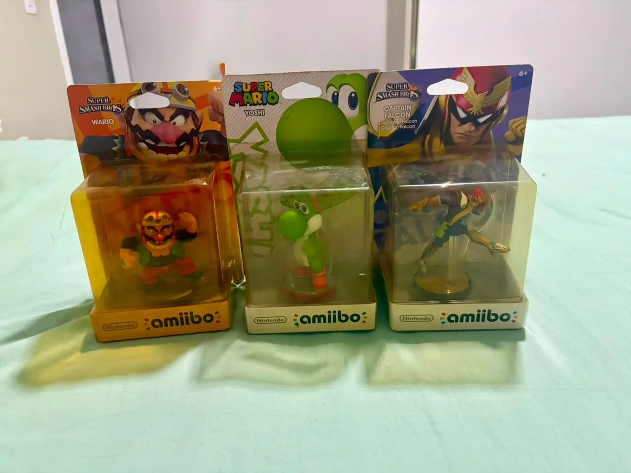 Combo amiibos( Wario, Falcon e Yoshi) - Foto 3