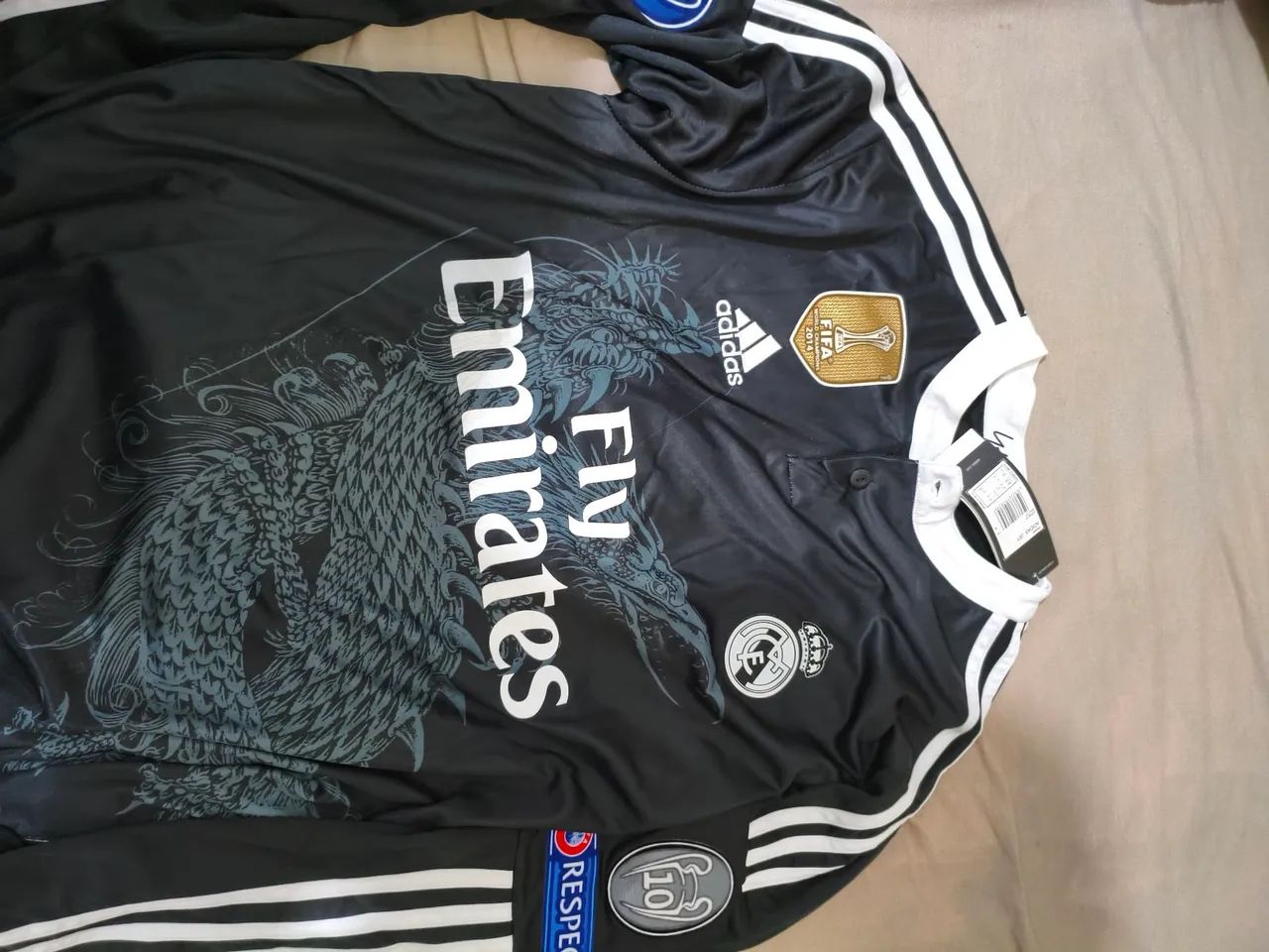Camisa do Real Madrid Retrô Dragão CR7 - Foto 3