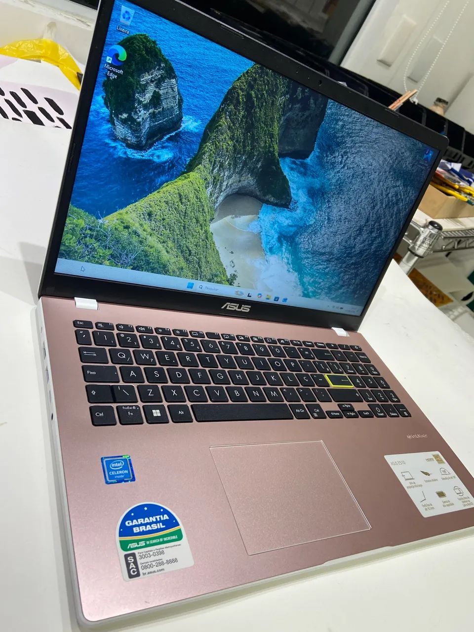 Notebook Asus vivobook pink - Foto 2