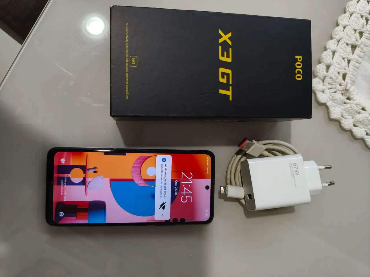 VENDE-SE CELULAR , de marca XIAOMI POCO X3 GT - Foto 4