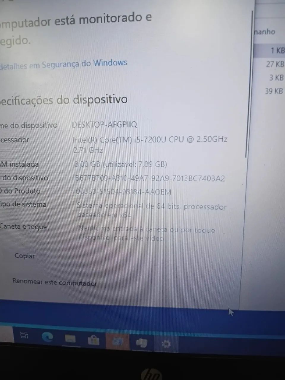 Notebook HP 240 G6 | Intel Core i5 | 8GB RAM | SSD 256GB - Foto 5