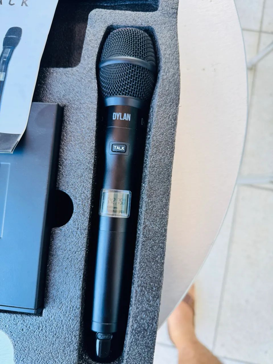 Microfone com comunicação talk Back - Foto 4