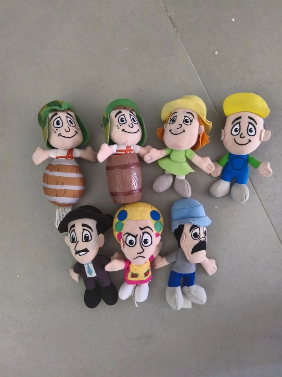 Lote Bonecos turma do chaves 