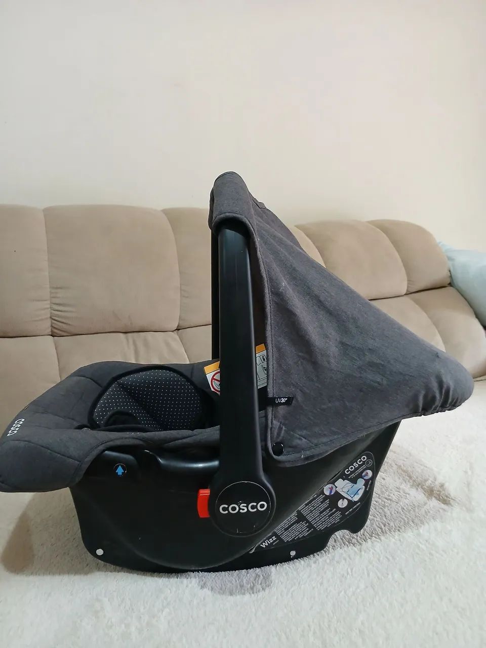 Cadeirinha bebê conforto marca Cosco  - Foto 2