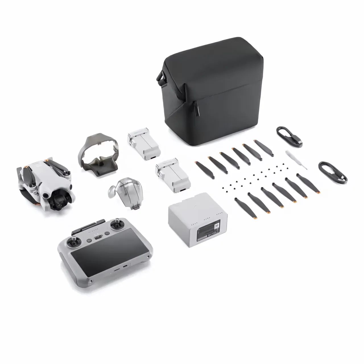 Drone Dji Mini 4 Pro Rc2 (Com Tela) Combo Plus Novo e Lacrado! - Foto 2