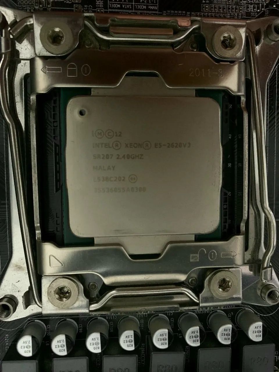 Kit Intel Xeon 2620 + 16 ram + placa mãe  - Foto 2