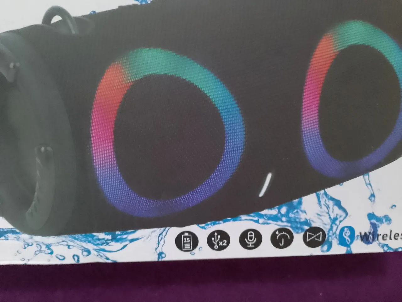 Caixa de som xtreme 3 grande 33 centímetro nova na caixa sem uso - Foto 4