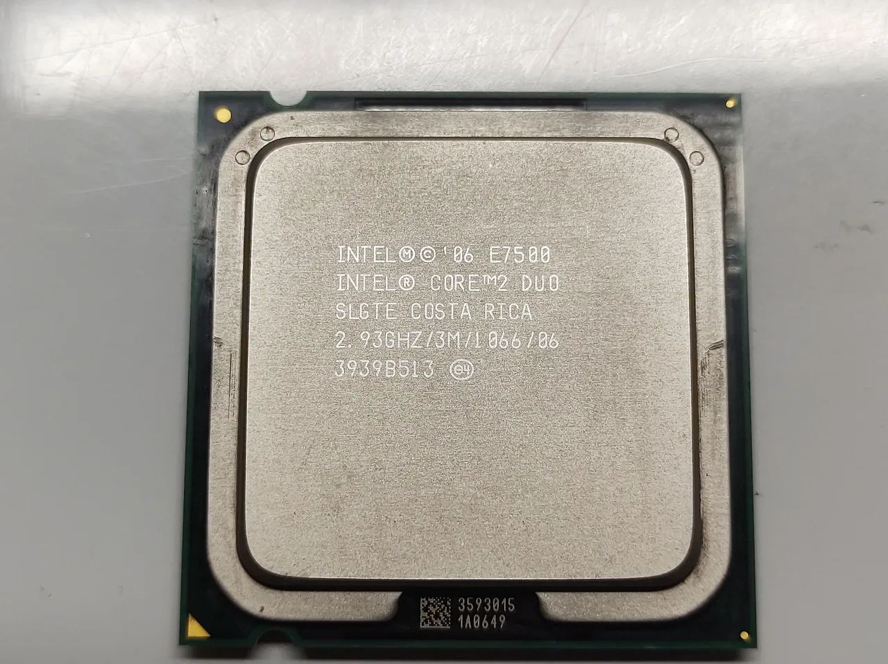 Processador Intel Core 2 Duo E7500 - Testado e funcionando 100%!