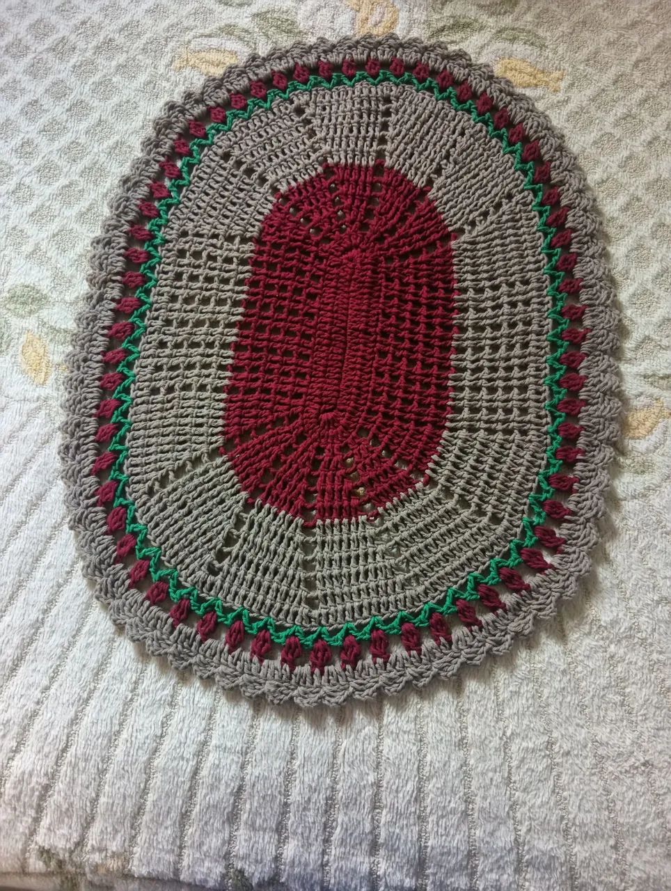 Forro de mesa tricor  - Foto 2
