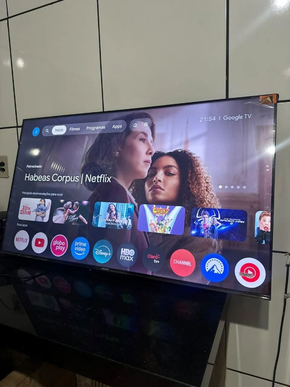 Smartv 50 4K TCL no plástico  - Foto 5