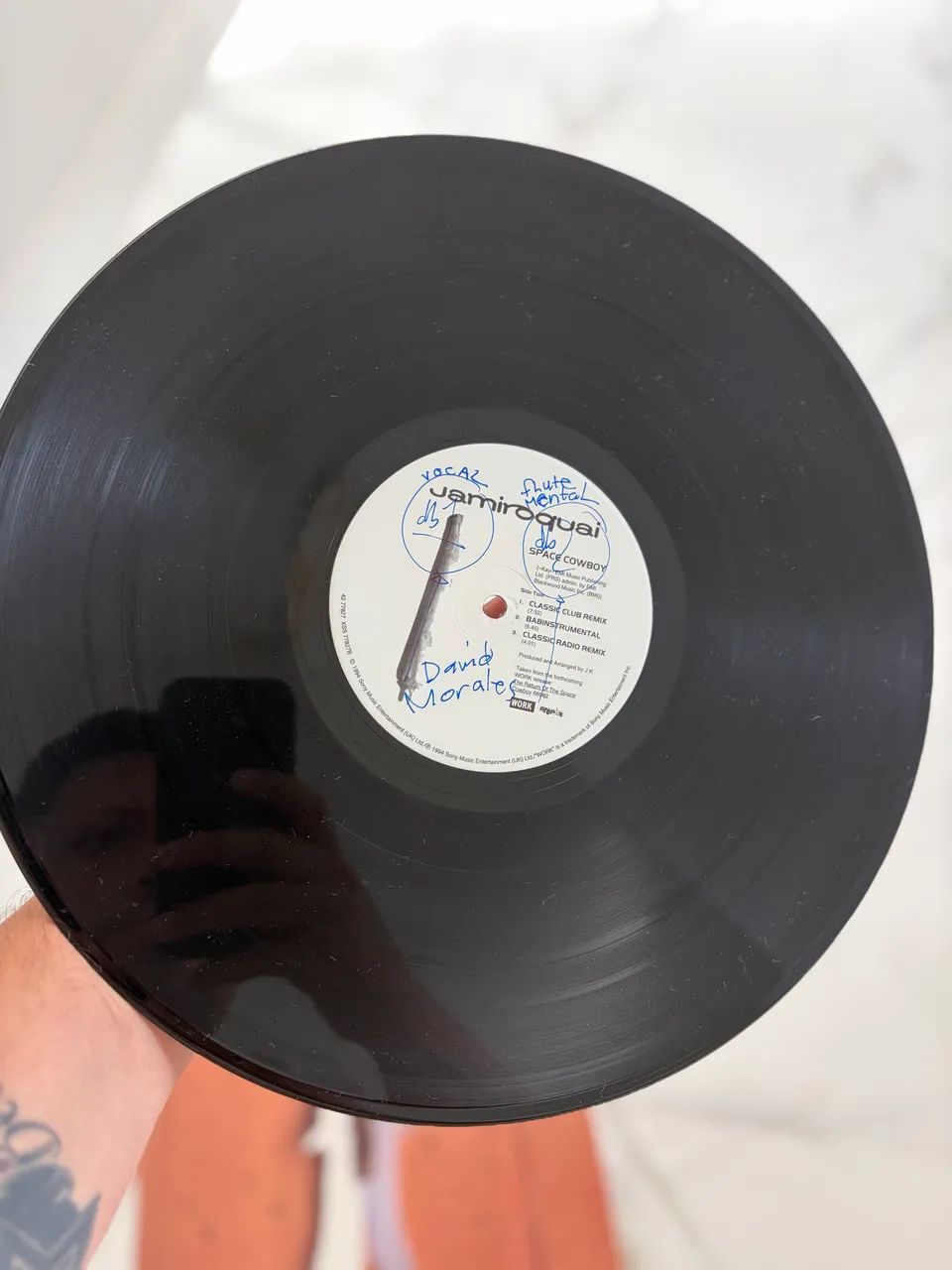 Jamiroquai - Space Cowboy LP Vinil Acid Jazz Clássico 90s AUTOGRAFADO - Foto 5